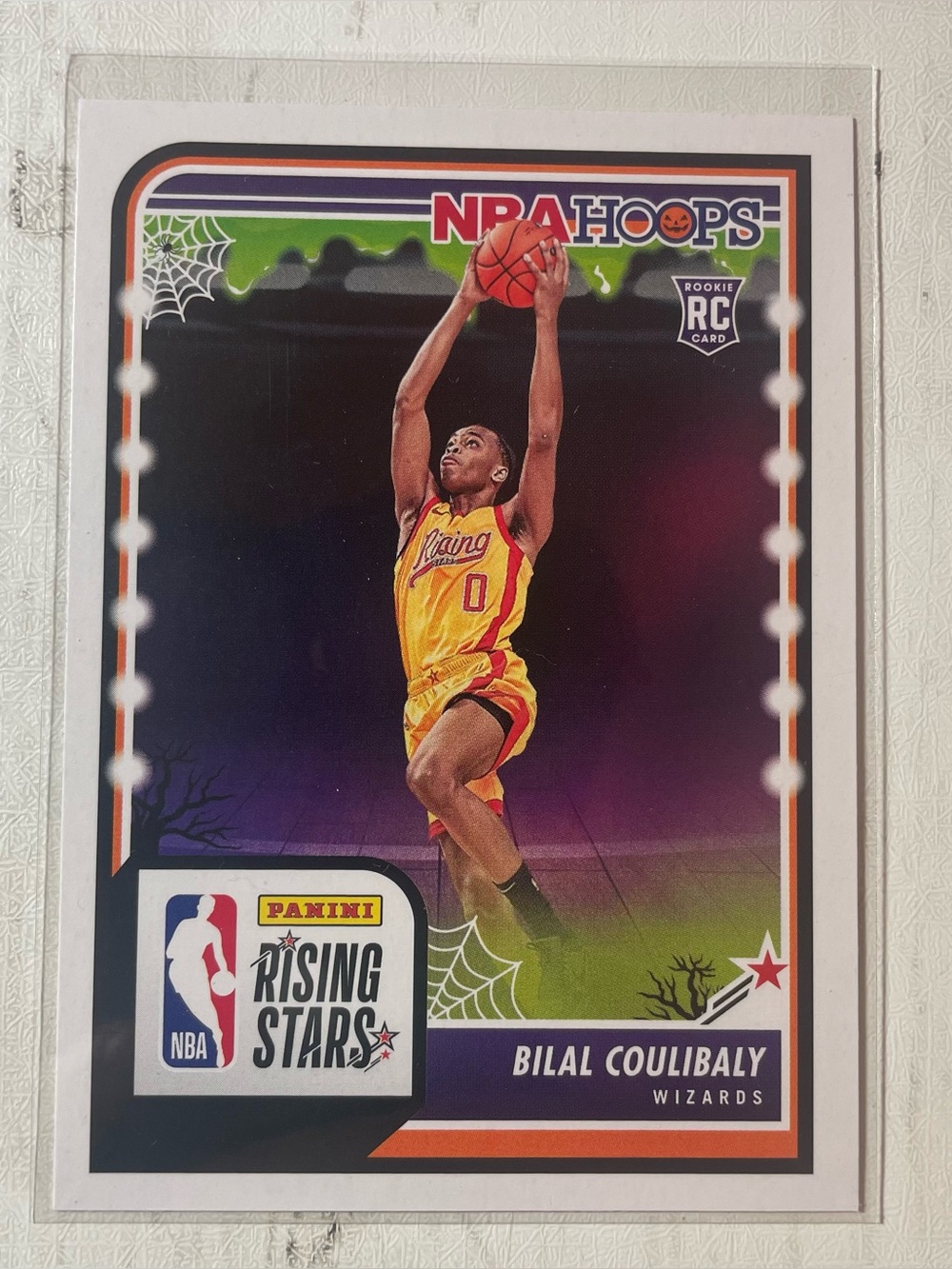 23-24 Haunted NBA Hoops #287 Rising Stars Bilal Coulibaly Wizards